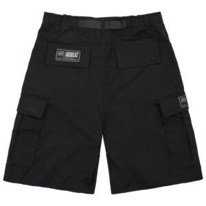 Corteiz Alcatraz Cargo Shorts – Triple Black