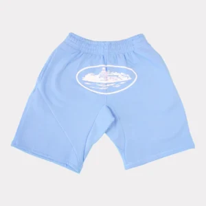 Corteiz Alcatraz Shorts – Baby Blue