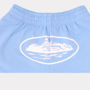 Corteiz Alcatraz Shorts – Baby Blue